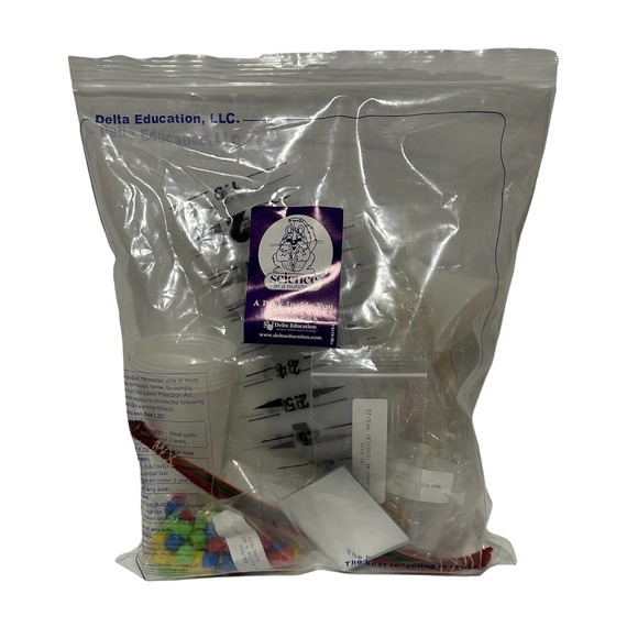 Delta Ed Toys Science In A Nutshell A Peek Inside You Materials Pack Kit Experiment